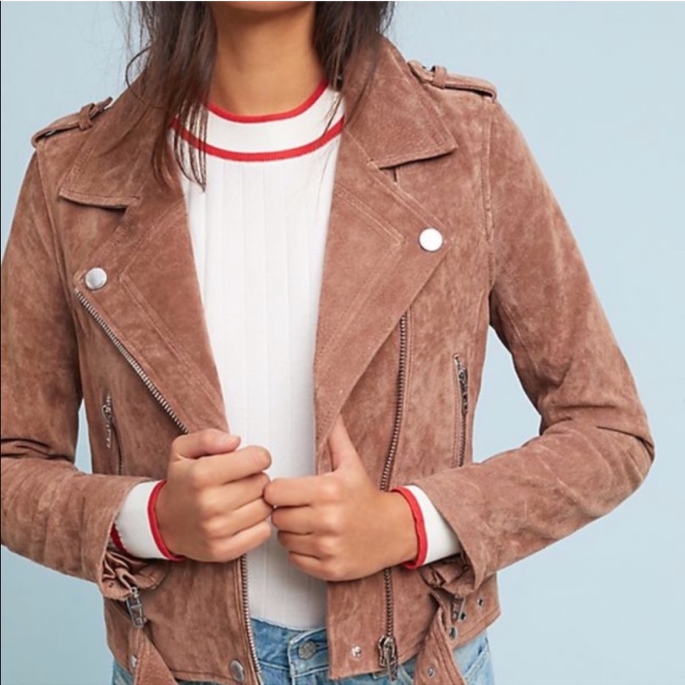 BlankNYC Suede Leather Jacket 🧥